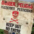 pesticides  warning