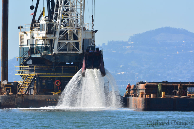 Dredging in the Bay