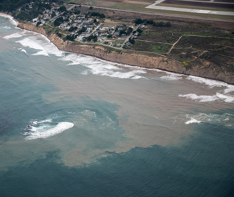 Sediment erosion during King Tides