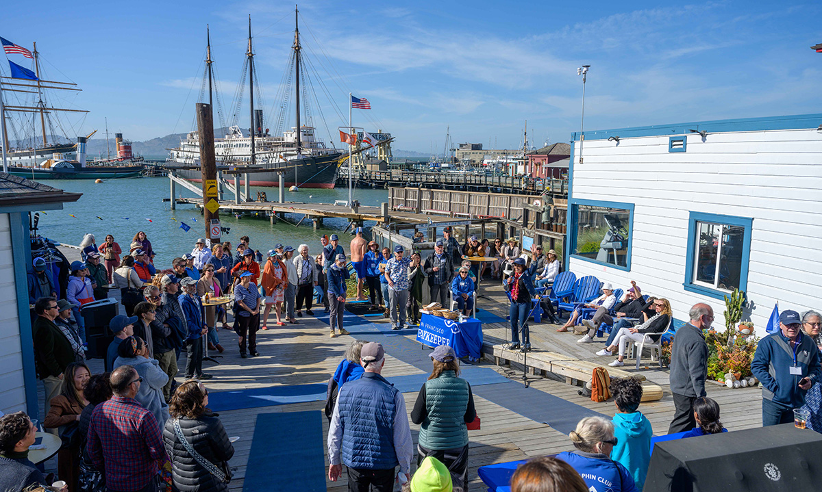 Large group at Baykeeper 2022 Bay Celebration