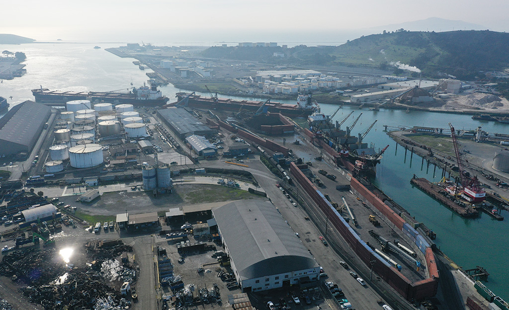 The United Heckathorn and Levin site from above