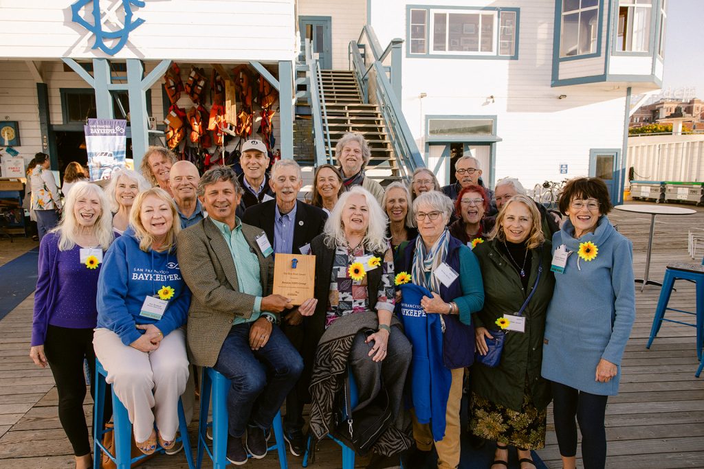 Benicia ISHO group with the Blue Rivet Award